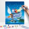 Disney Oil Painting Kit, Rescuers Flying Canvas DIY Home Decor