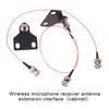 Stage Performance Wireless Microphone Host Bnc Receiving Antenna Extension Interface