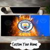 Custom Name Mouse pad Football Manchester Crest Mouse pad, Gaming Mouse Pad, keyboard pad, Desk Decor for computer notebook Fan Birthday Gift