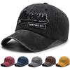 Men Women Sports Denim Baseball Cap Spring Summer Sun Hat Embroidery Ponytail Panama Cap Snapback Hat Sun Visor Hats Fishing Hat Peak Cap