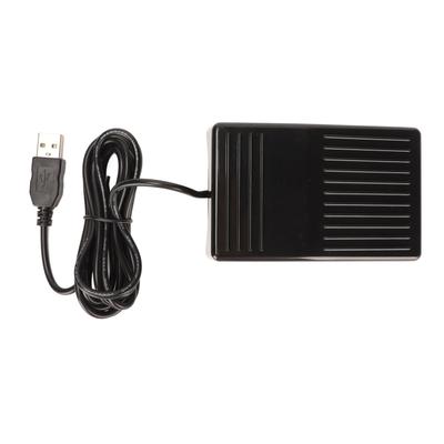 USB Педаль ножного переключателя Механический переключатель Многофункциональная педаль одинарного ножного переключателя с кабелем длиной 2 метра для компьютера