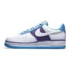 NBA x Nike Air Force 1 07 LV8 75-летие - Lakers Мужские кроссовки Белый Побережье Полевой-Пурпурный DC8874-101
