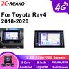 9-дюймовый Android для Toyota RAV4 XA50 2018-2022 автомобильный радиоприемник DVD мультимедийный плеер GPS 4G 8-ядерный навигатор 2 Din Carplay головное устройство экран