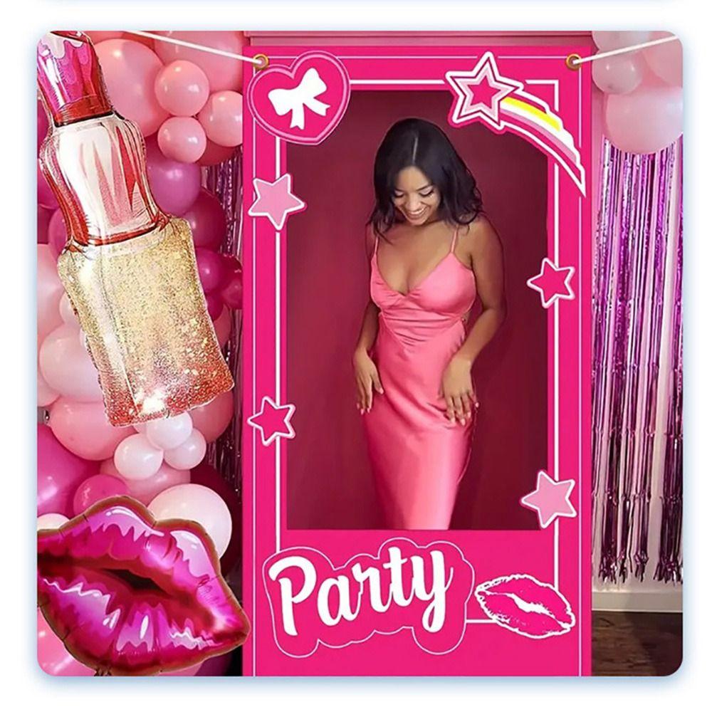 Cartoon Party Backdrop Banner Multicolor Birthday Party Decoration  Fun Photo Session