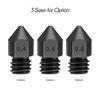 Aibecy 3pcs Hardened Steel Nozzles 0.8mm For 1.75mm Filament Pro 3D Printer