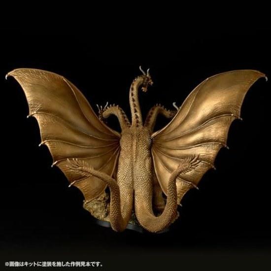 Kaiyodo Artpla Sculpture Works Кинг Гидора Реинкарнация Неокрашенный Пластиковый Модельный Комплект AP056