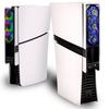 EGGSLINER GAMES PS5 Cooling Compatible with PS5 Pro and Automatic Temperature Quiet RGB USB PS5 Accessories Fan, Slim, Detection, Operation, Lighting,