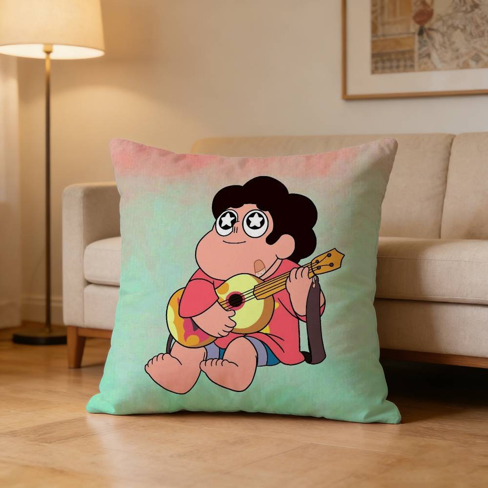 S-Steven U-Universe Pillow Case For Sofa Living Room Home Office Decor Protective Cover