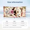 Christmas Theme Beach Towel Personalized Custom Name & Text Soft Quick Dry Beach Towel for Swimming Travel