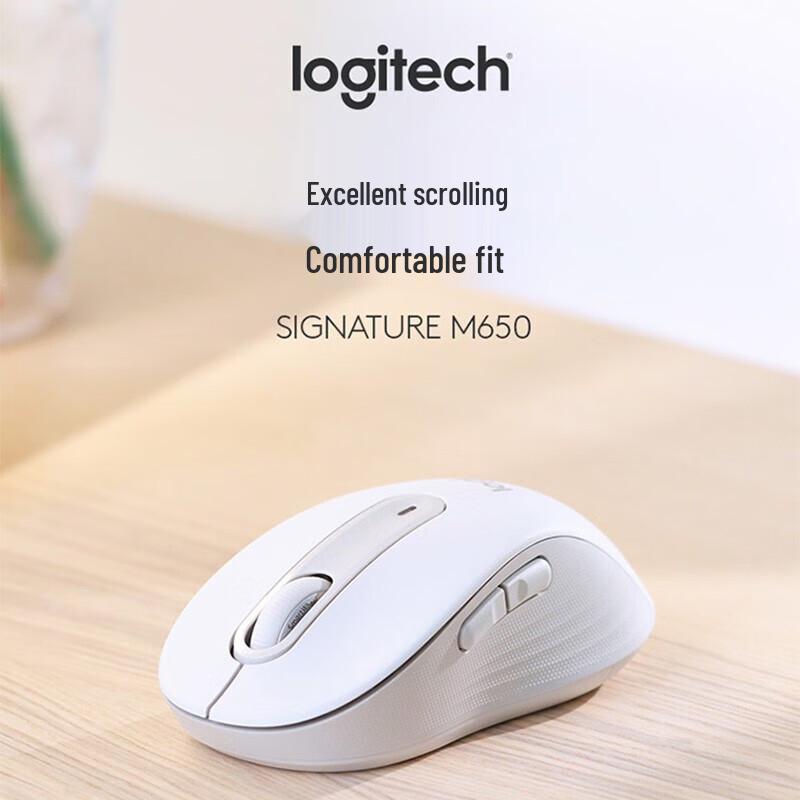 Logitech M650 Wireless Dual-Mode Silent Mouse