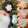 Mesh Flower Head Side Duckbill Clip Cute Princess Hair Clip Sweet Girls Hairpins Barrette Headwear Hair Style Accessories Korean