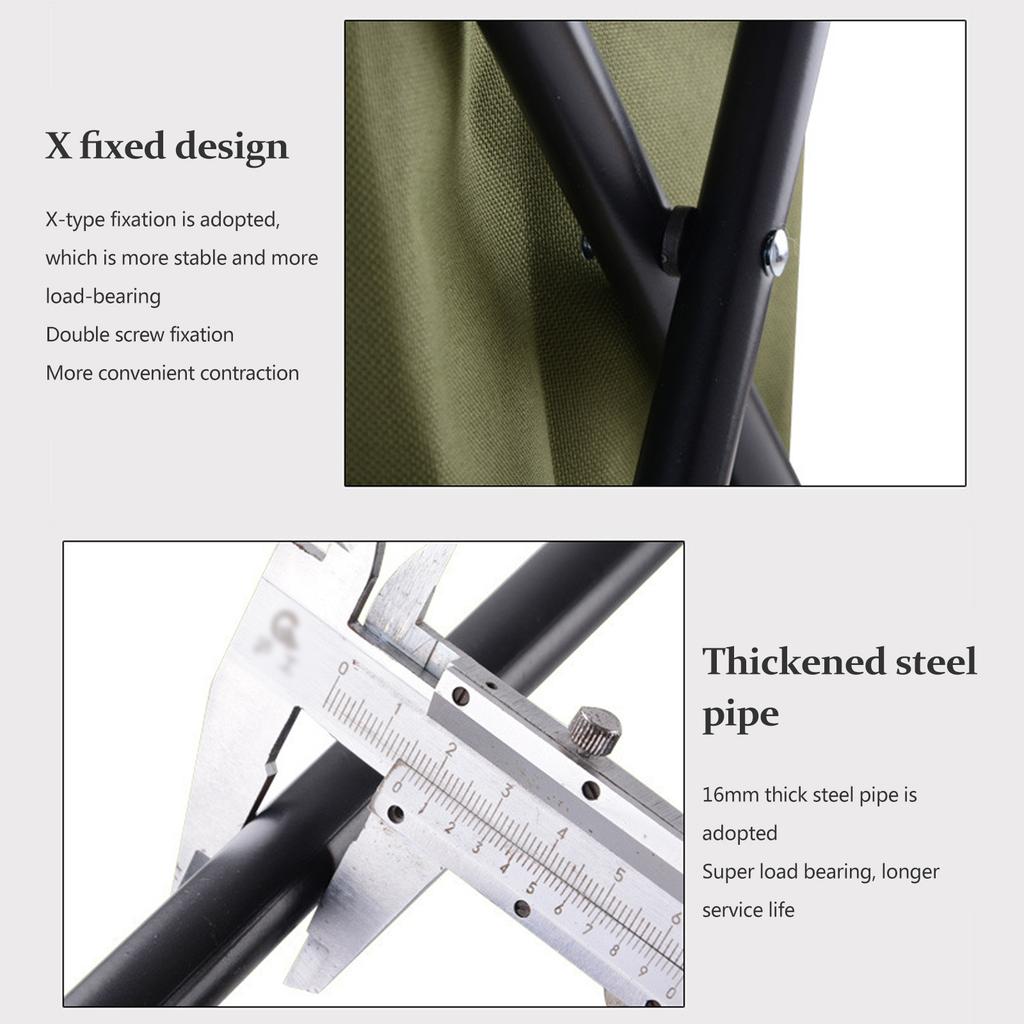 Портативный складной стул-холодильник для отдыха на природе 3 в 1, стул для кемпинга, рыбалки со спинкой