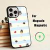 Penguin Kawaii Cute Cartoon  Phone Case For iPhone17,16,15,14,13,12,11 Plus,Pro Magnetic with Magsafe Wireless Charging