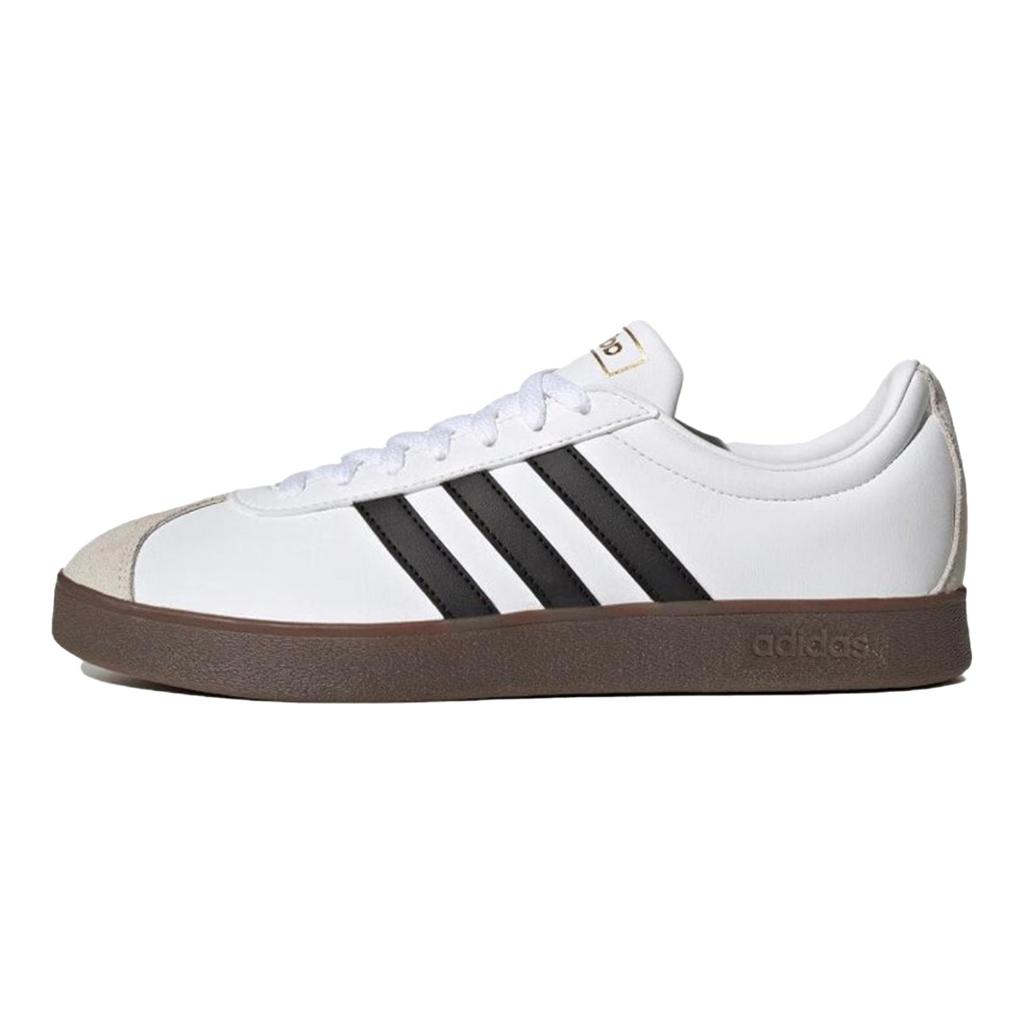 Adidas Neo VL Court 2.0 Galaxy Black Box Slip Resistant Low top Skateboard Shoes Unisex Silver ID6015(Team433-SBOX)