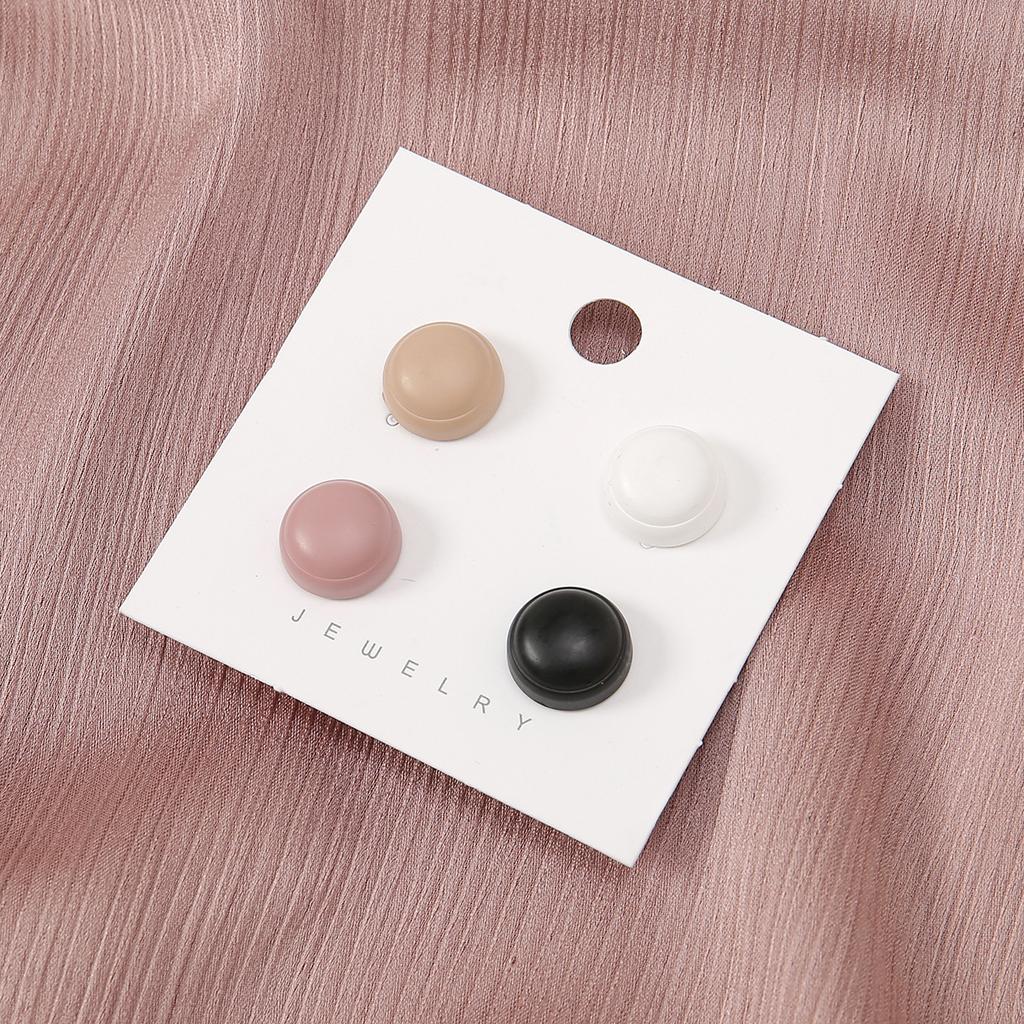 6 Pairs Headscarf Magnet Pin Brooch Buckle For Scarf Shawl Fashion Pins Women Cardigan Clip Buckle Simple Hijab Scarf Acessories