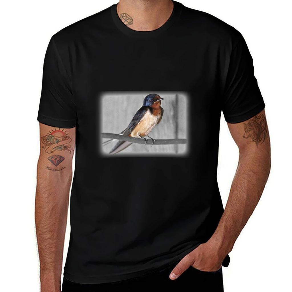 Barn Swallow TShirt Work Outdoor TShirt for Unisex