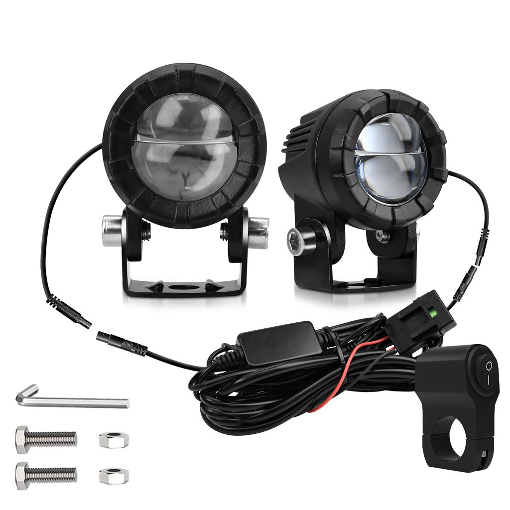 Motorcycle Headlight Fog Lamps for Led Spotlight 3000k/4500k/6000k 120W 6000K for ATV Truck Dirt Bike SUV UTV
