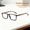 New Fashionable Hd Small Square Frame Women'S Reading Glasses Retro Neutral High Quality Simple Anti Blue Light Glasses