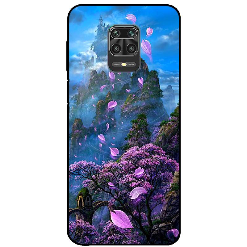 For Xiaomi Redmi Note 9S Case Soft Silicone Back Case for Xiaomi Redmi Note 9 Pro Note9s 9 s Case Redmi9 9S Black Phone Cover