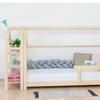 Cabin Bed with Shelf 90 X 190 Varnished