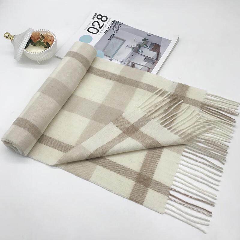 SIYUTANG Lamb Wool Plaid Scarf