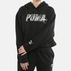 Puma Толстовка с логотипом Colorblock Женская Толстовка Черный 596742-01