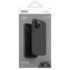 Uniq Lino Hue Iphone 15 Pro Max 6.7 Case Magclick Charging Gray/Charcoal Gray