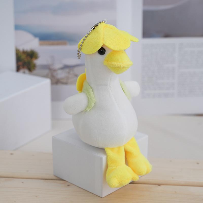 Adorable Soft Plush Keychain Duck Toy With Customizable Colors For Bags And Gifts