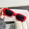 Модные Классические Красные Линзы Солнцезащитные Очки Мужские Женские Ретро Винтажные Uv400 Очки Очки Роскошные Квадратные Уличные Солнцезащитные Очки