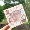 Милая Мультяшная Наклейка Подарочная Коробка: 8 листов для DIY-планеров и дневников