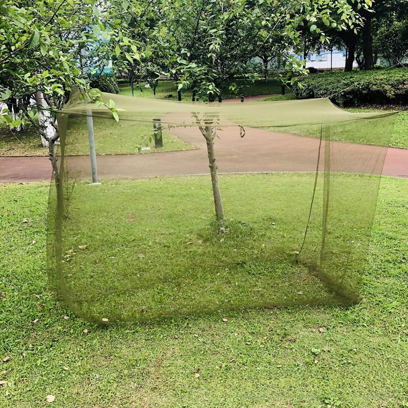 1 шт. москитная сетка для кемпинга военная зеленая легкая в переноске тактическая москитная сетка портативная наружная