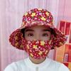 Face Mask Sunscreen Mask Cover Face Cap Bucket Hat Fashion Women Sun Hat  Farm Work