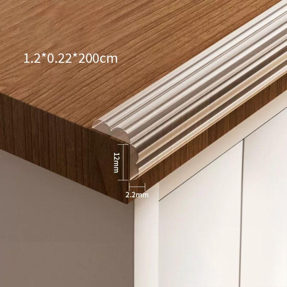 Защита от столкновений Защита от детей ПВХ Подушка безопасности Мебельный бампер Невидимая угловая накладка