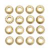 18Pcs Tuning Peg Gear Hex Hole Metal for Classical Guitar String Tuners Ratio 1:18