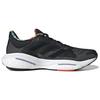 Adidas SolarGlide 5 Черные мужские кроссовки с цветочным принтом Core-Black Solar-Red GX5471