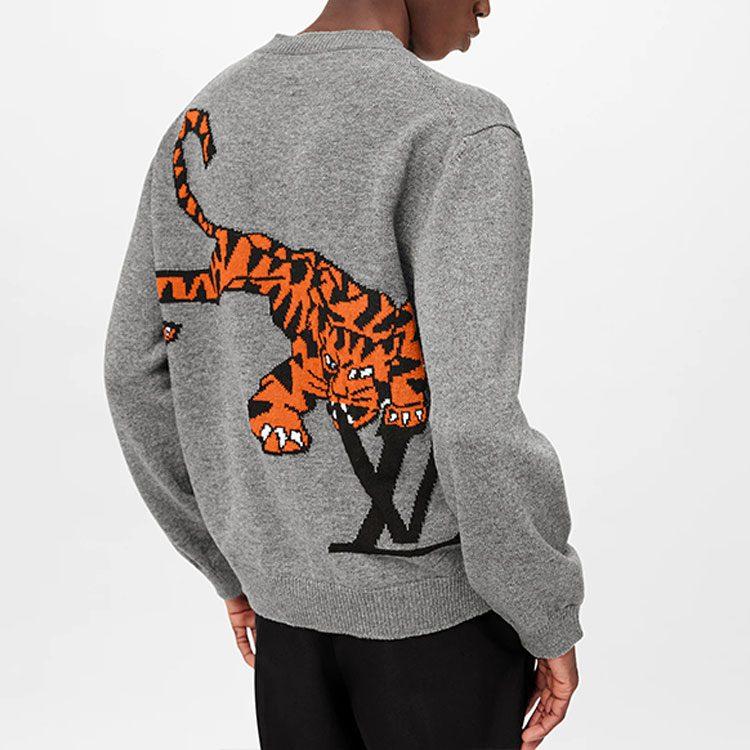 Louis Vuitton Свитер мужской SS22 Серый 1A9SZQ
