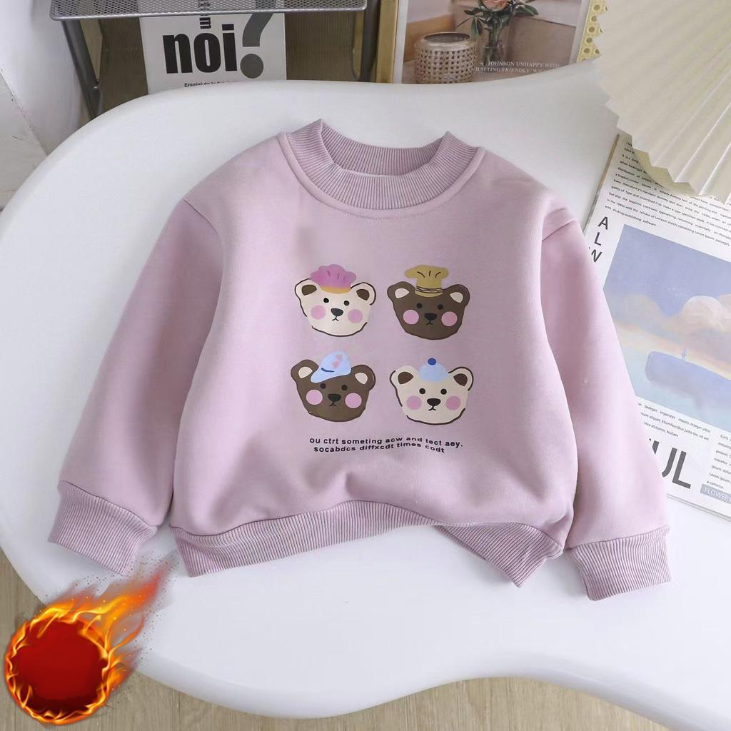 Girls Baby Bottoming Shirt Spring Autumn Winter Long Sleeve T-Shirt for Girls Cartoon Teen Children Fashion Outwear Clothes Tops