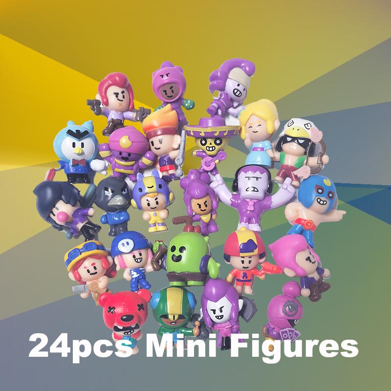 Мода Оригинальная Игра Мини-Модель Аниме Фигурки Украшение Мультяшный Звездный Игрок Мультяшные Куклы Рождественские Подарки Коллекционные