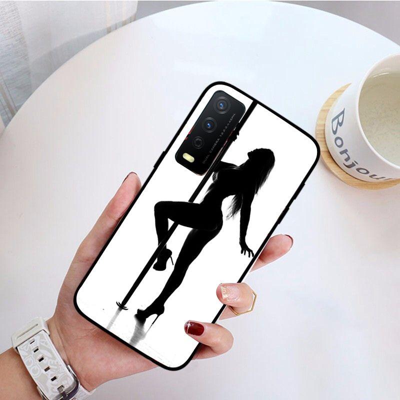 Pole Dance Dancing Girl Phone Cover For Vivo Y31 Y30 Y33S Y11S Y12S Y17 Y20 Y20S Y21 Y21S Y1S Y53S Y15 Y19 Y91C V23 Case Coque