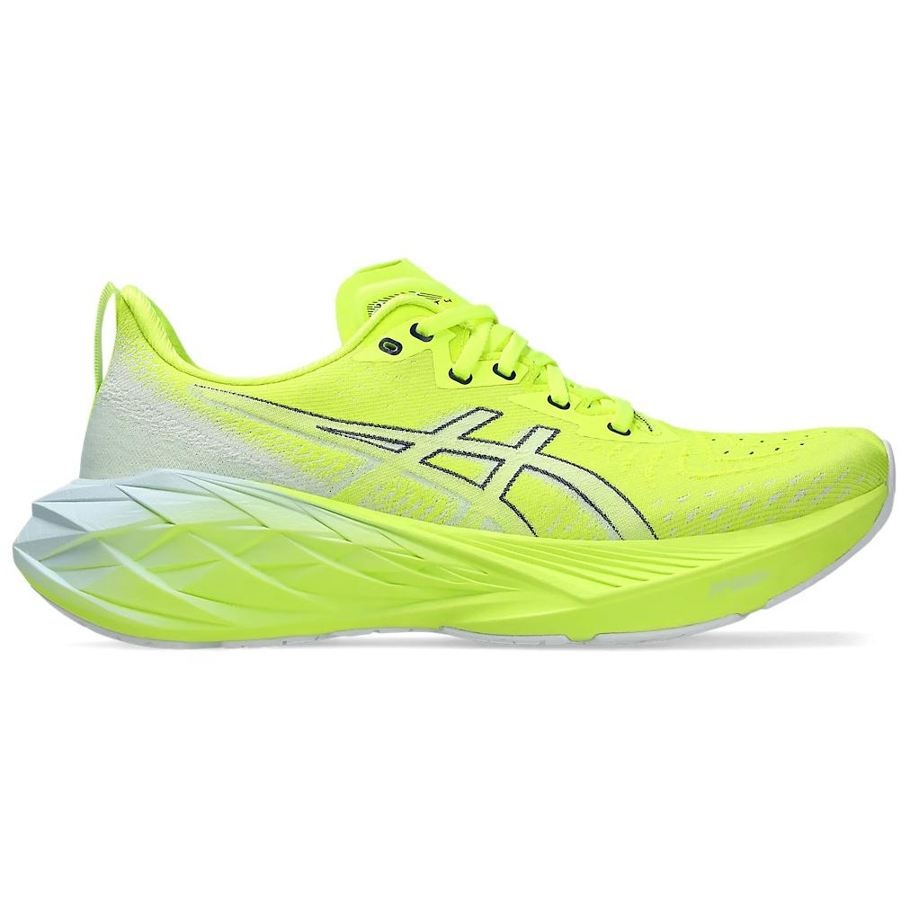 Asics Мужские кроссовки Novablast 4 Safety Yellow Cool Grey 1011B693-750