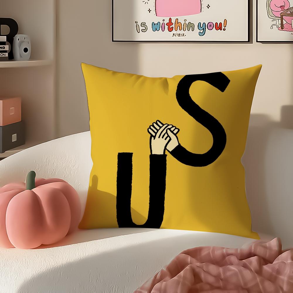 Модная Художественная Наволочка для Подушки JJeanJullien Короткий Плюш Невидимая Молния Чехол для Подушки Дивана в Комнате