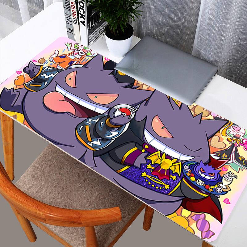 xcm Gengar Mouse Pad Gamer Large Computer Notebook Pc Mousepad Carpet Gaming Durable Accessories Keyboard Desk Mat