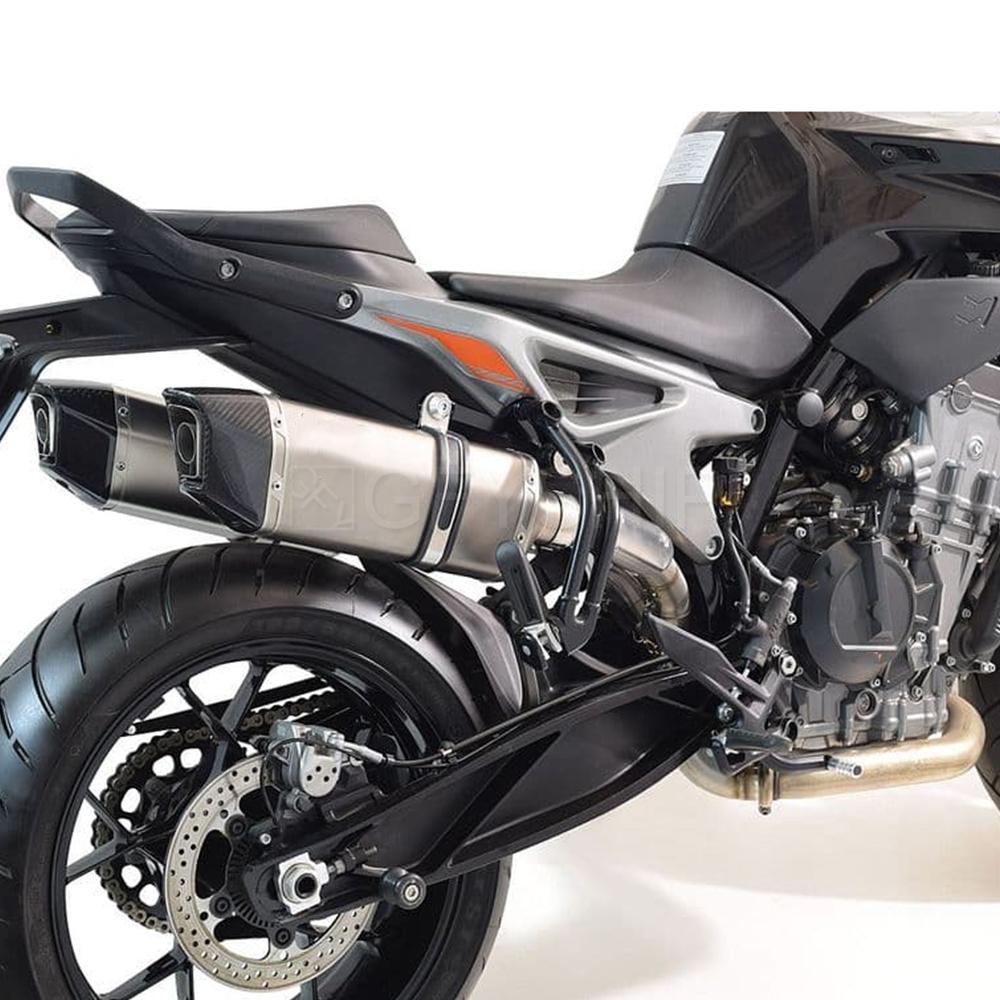 For KTM Duke 790 2018-2020 890 Duke / R 2021 2022 2023 Escape Motorcycle Exhaust High Level Link Pipe 1-2 System 51mm Slip-on