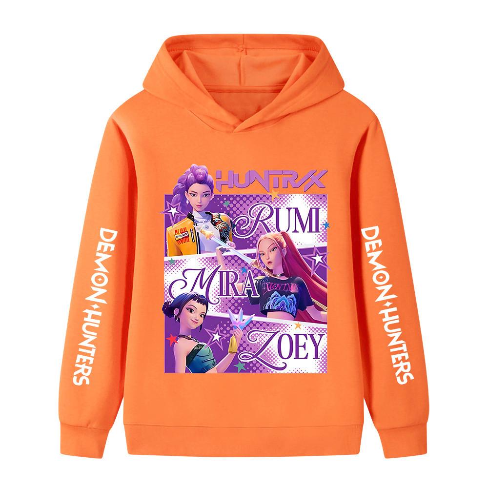 B1199XX Детская толстовка с длинными рукавами и принтом Kpop Rumi Zoey Mira Huntrix
