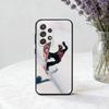 Skiing Snow Snowboard Ski Phone Case For Samsung S25,S24,S21,S22,S23,S30,Ultra,S20,Plus,Fe,Note,5G Black Cover