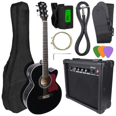 V-Tone Eag Set Bk Электроакустическая гитара + Гитарный усилитель Комплект Черный