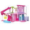 barbie Мини-домик Barbieland Dream House с 1 микрокуклой, игровой домик для кукол от 6 лет, розовый HYF45, кукольный домик для игр и ролевых игр