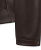 Noirer Goat Shrunken Leather Jacket (Brown)