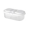 Food Container Lunch Fruit Snacks Storage Box Refrigerator Crisper with Lid Camping Picnic Reusable