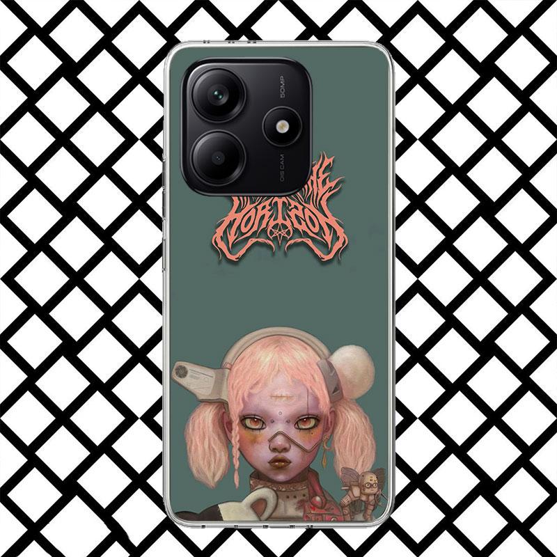 Чехол для телефона BMTH B-Brings Me The HorizonS для Xiaomi Redmi Note 15 14 14S 13 12 12S 11 Pro Plus 11E 11T 11S 10S 5G Мягкий чехол Веселый